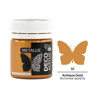 Acrylic for decor, metallic, 20 ml, ROSA Talent