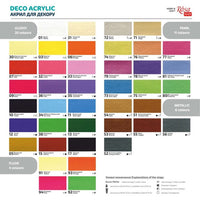 Akrylowa farba dekoracyjna perłowa ROSA TALENT 20 ml | różne odcienie | Artmie
