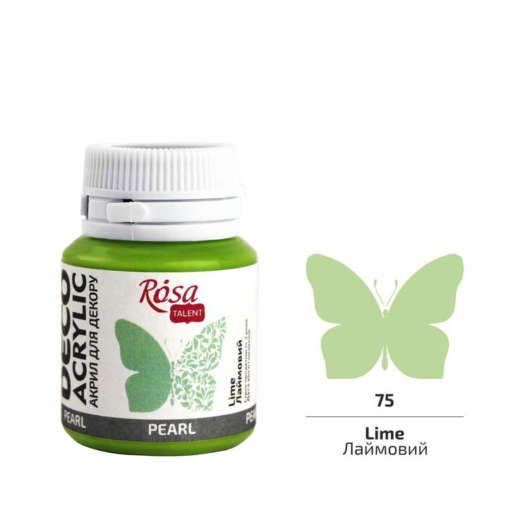 Akrylowa farba dekoracyjna perłowa ROSA TALENT 20 ml | różne odcienie | Artmie