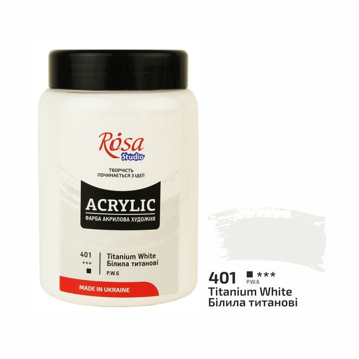Farba akrylowa, 400 ml, ROSA STUDIO