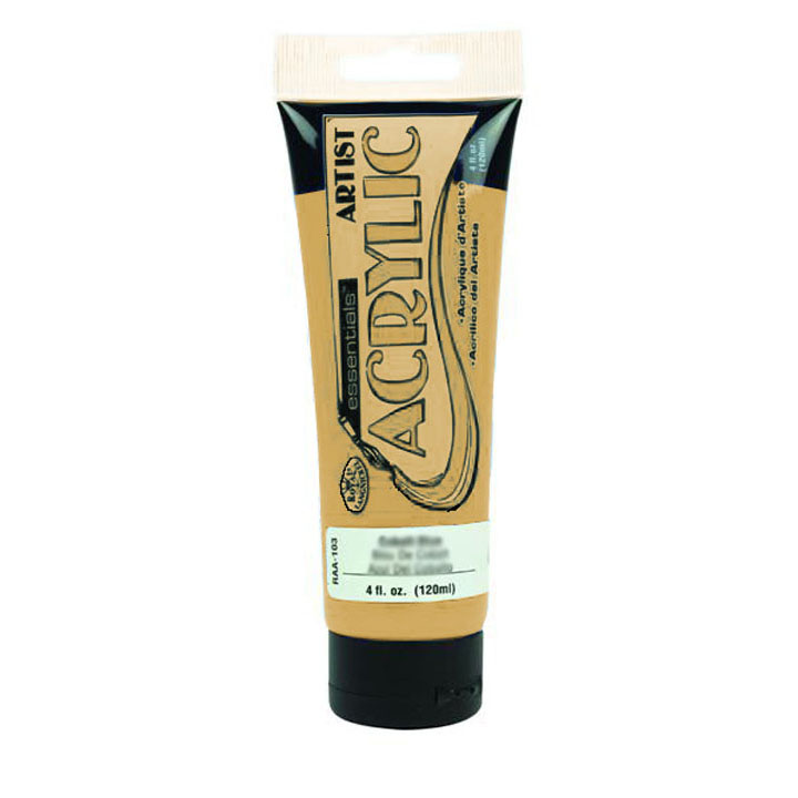 Farba akrylowa Akryle Royal Essentials 120 ml – 102 -żółta ochra
