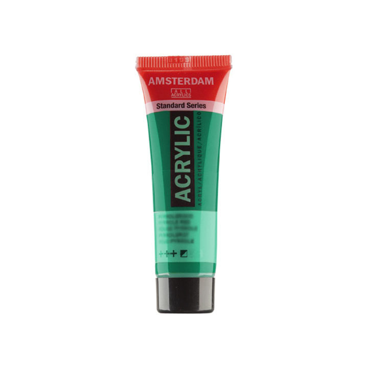 Farba akrylowa Amsterdam Standard Series 20 ml – 619 Perm. zielona D