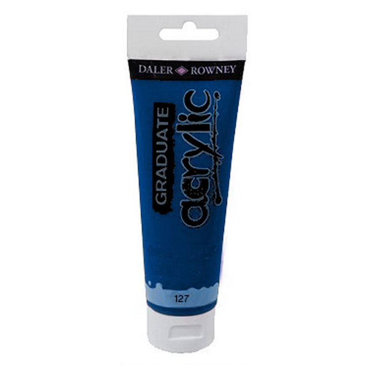 Farba akrylowa Daler-Rowney GRADUATE 120 ml – 127 Indigo