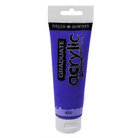 Farba akrylowa Daler-Rowney GRADUATE 120 ml – 450 fioletowa