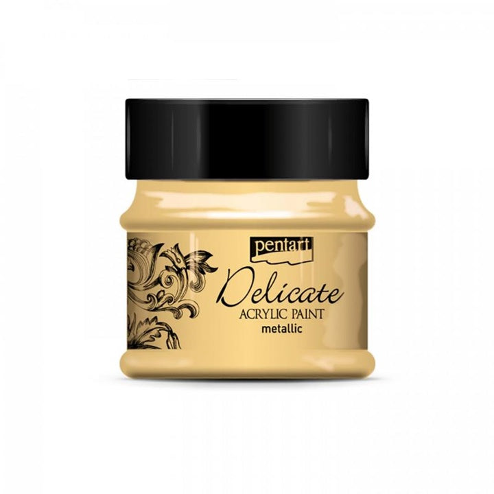 Farba akrylowa Delicate metaliczna 50ml | różne kolory | Artmie