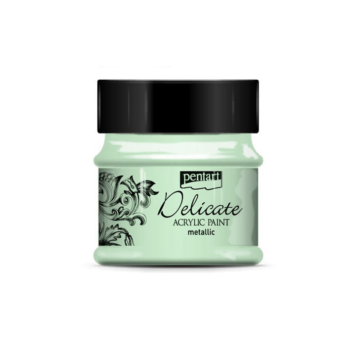 Farba akrylowa Delicate metaliczna 50ml | różne kolory | Artmie