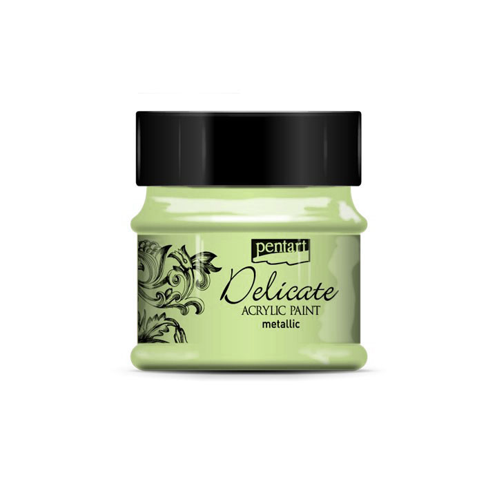 Farba akrylowa Delicate metaliczna 50ml | różne kolory | Artmie
