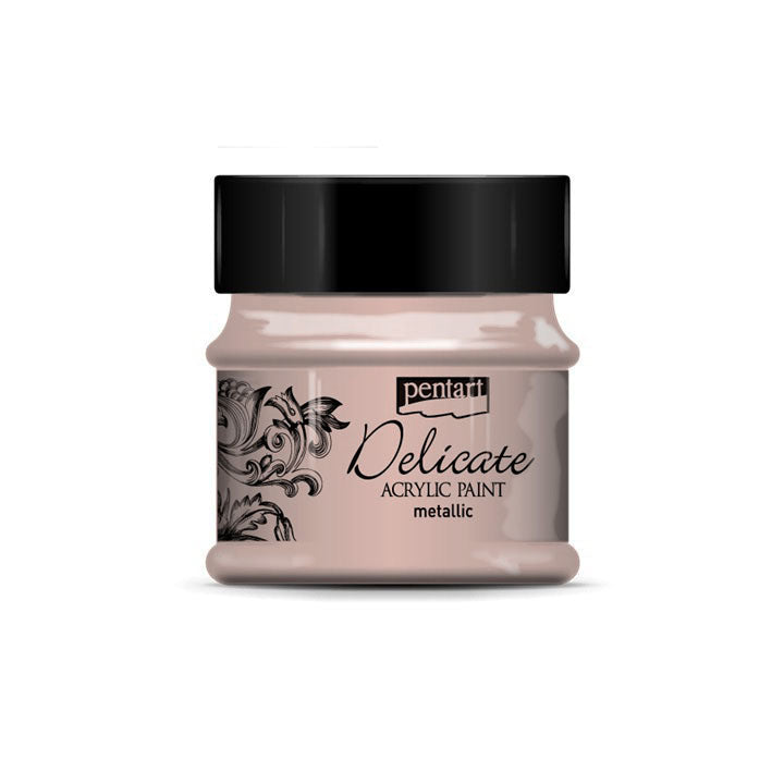 Farba akrylowa Delicate metaliczna 50ml | różne kolory | Artmie