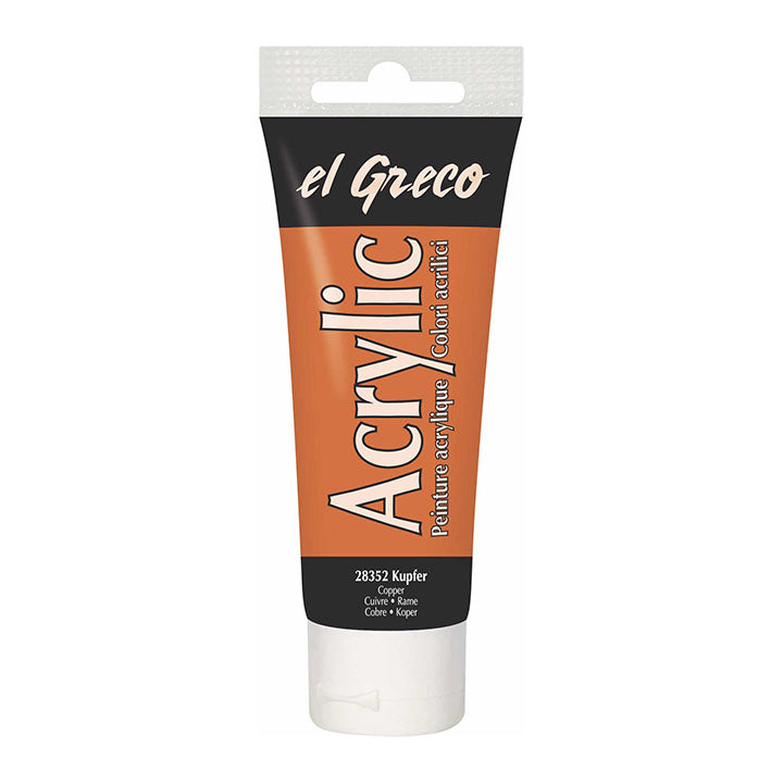 Farba akrylowa El Greco 75 ml | różne kolory