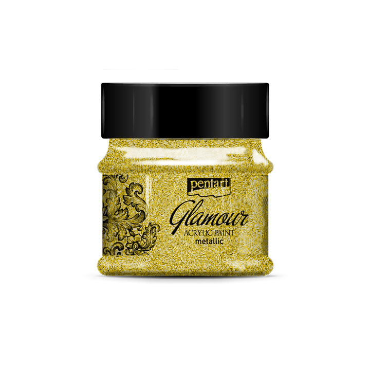 Akrylowa farba Glamour metaliczna 50ml | różne kolory | Artmie