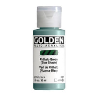 Farba akrylowa GOLDEN Fluid 118 ml – 2270 zieleń ftalowa (odcień niebieski)