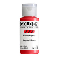 Farba akrylowa GOLDEN Fluid 118 ml – 2421 magenta