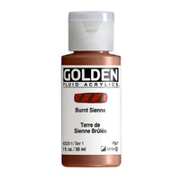 Farba akrylowa GOLDEN Fluid 30 ml – 2020 palona siena