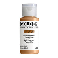 Farba akrylowa GOLDEN Fluid Iridescent 118 ml