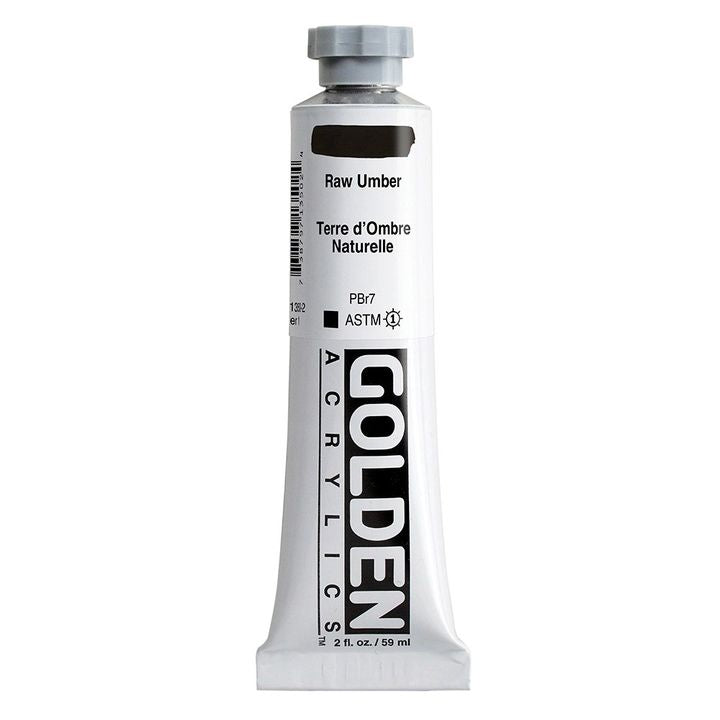 Farba akrylowa GOLDEN Heavy Body 148 ml – 1350 umbra naturalna