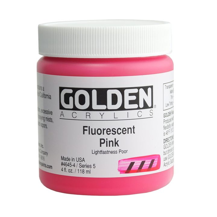 Farba akrylowa GOLDEN Heavy Body Fluorescent 118 ml
