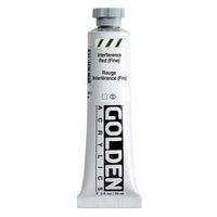 Farba akrylowa GOLDEN Heavy Body Interference 59 ml – 4060 czerwona