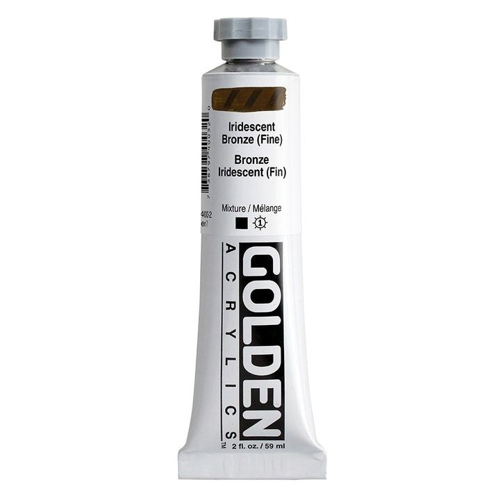 Farba akrylowa GOLDEN Heavy Body Iridescent 148 ml
