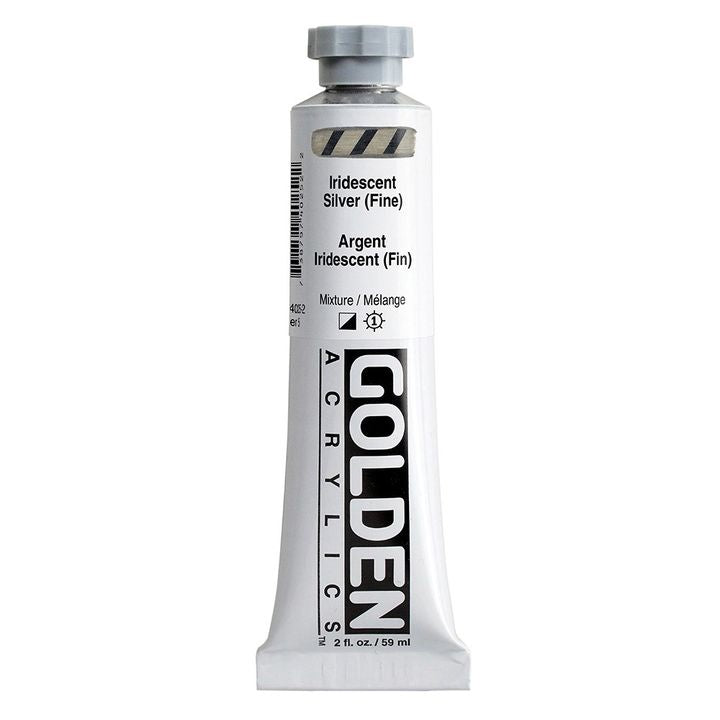 Farba akrylowa GOLDEN Heavy Body Iridescent 148 ml