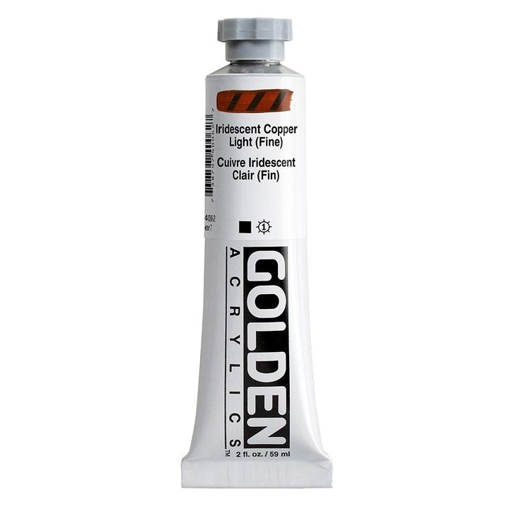 Farba akrylowa GOLDEN Heavy Body Iridescent 148 ml