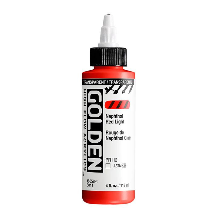 Farba akrylowa GOLDEN High Flow 118 ml | różne odcienie