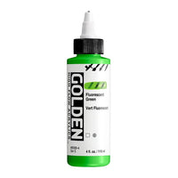 Farba akrylowa GOLDEN High Flow Fluorescent 118 ml – 8568 Zielona