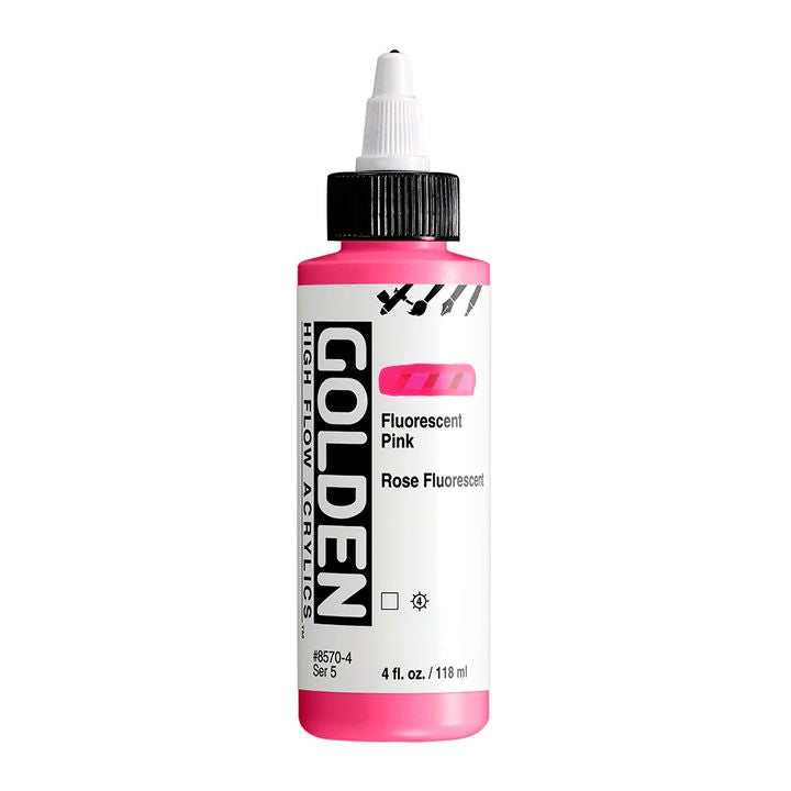 Farba akrylowa GOLDEN High Flow Fluorescent 118 ml