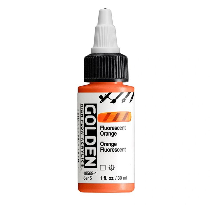 Farba akrylowa GOLDEN High Flow Fluorescent 30 ml