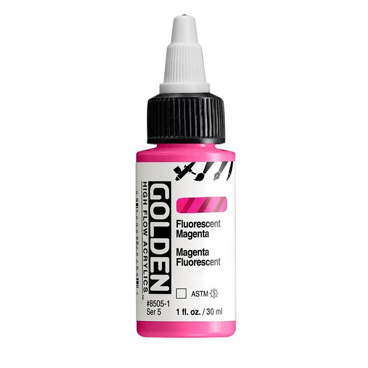 Farba akrylowa GOLDEN High Flow Fluorescent 30 ml