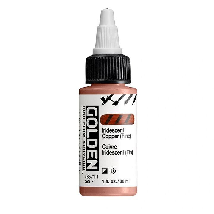 Farba akrylowa GOLDEN High Flow Iridescent 30 ml