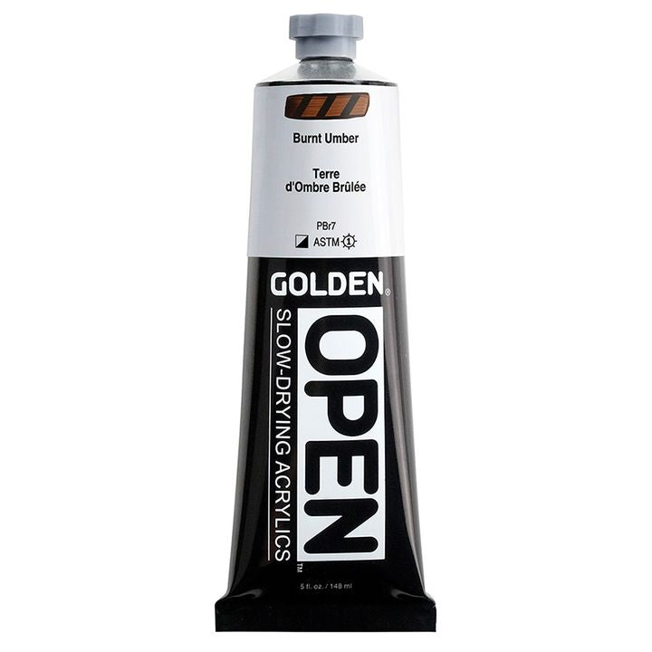 Farba akrylowa GOLDEN OPEN Slow-Drying 148 ml | różne odcienie