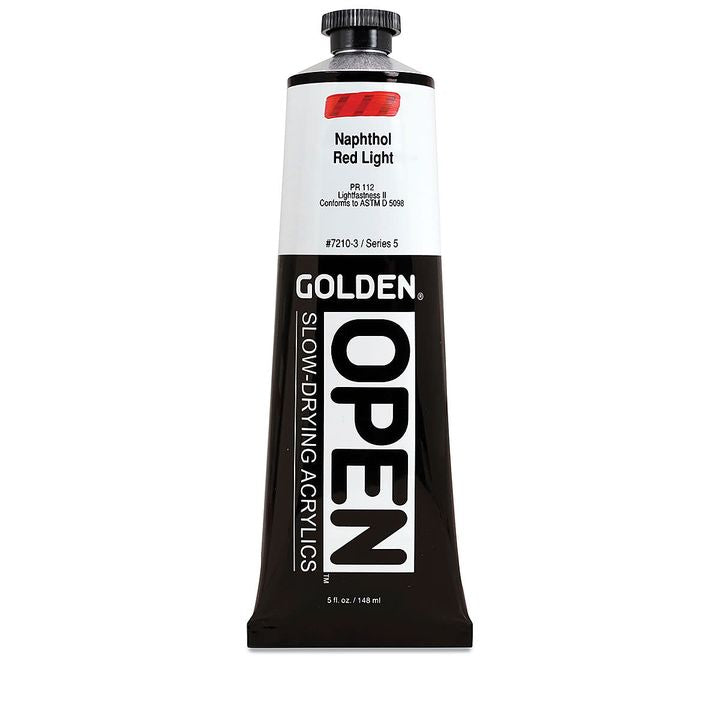 Farba akrylowa GOLDEN OPEN Slow-Drying 148 ml | różne odcienie