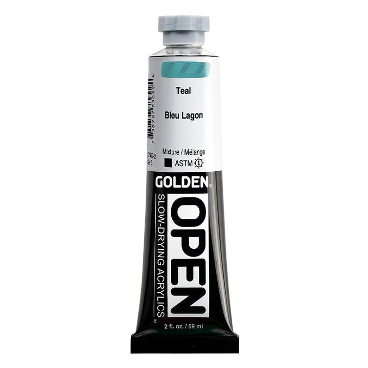 Farba akrylowa GOLDEN OPEN Slow-Drying 59 ml – 7369 Teal
