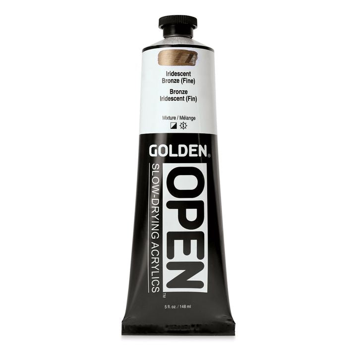 Farba akrylowa GOLDEN OPEN Slow-Drying Iridescent 148 ml