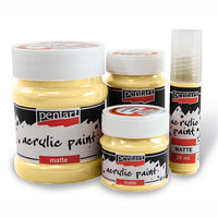 Farba akrylowa matowa - 230 ml | różne kolory | Artmie