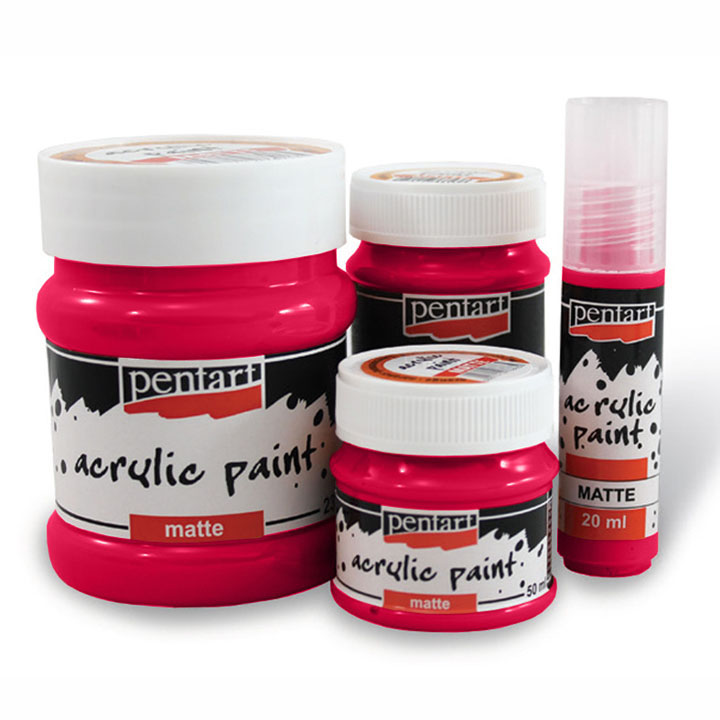 Farba akrylowa matowa - 230 ml | różne kolory | Artmie