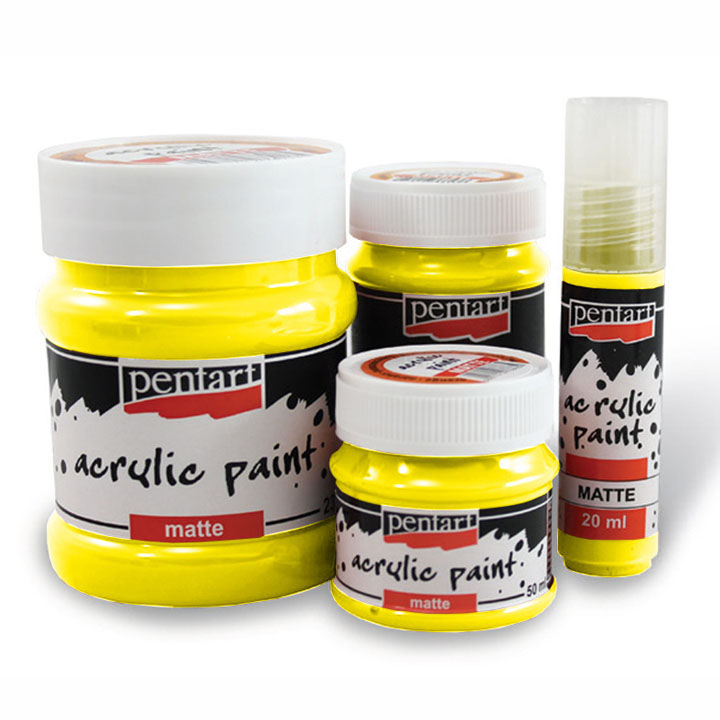 Farba akrylowa matowa - 230 ml | różne kolory | Artmie