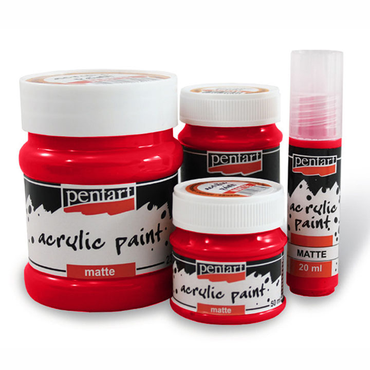 Farba akrylowa matowa - 230 ml | różne kolory | Artmie