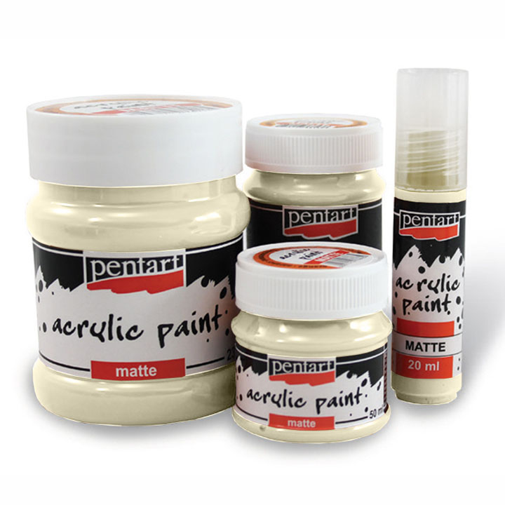 Farba akrylowa matowa - 230 ml | różne kolory | Artmie