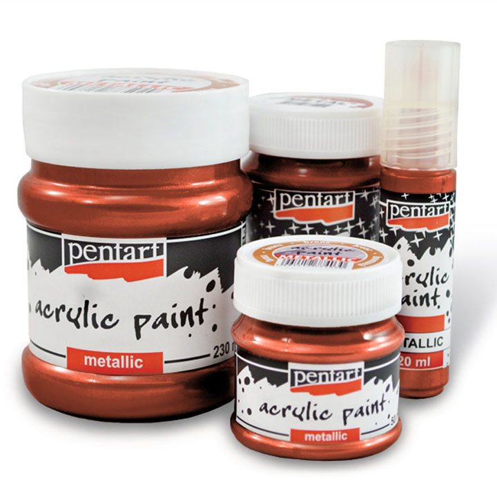 Farba akrylowa metaliczna - 20 ml | różne kolory | Artmie