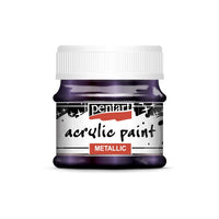Farba akrylowa metaliczna - 50 ml | różne kolory | Artmie