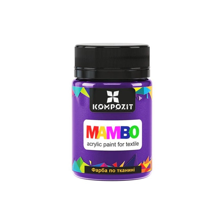 Farba akrylowa do tekstyliów i skóry MAMBO 50 ml | różne odcienie | Artmie