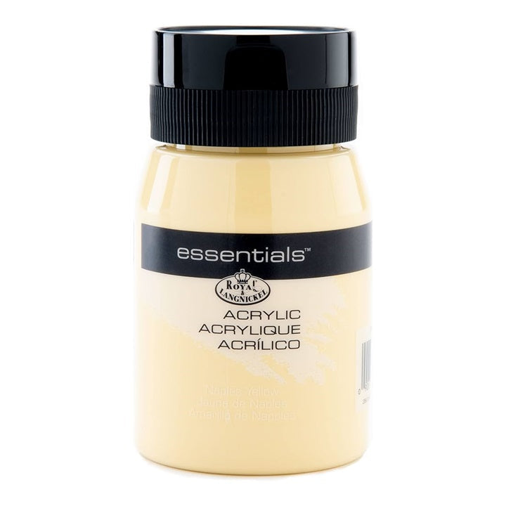 Farba akrylowa Royal Essentials 500 ml – 118 - Naples żółta