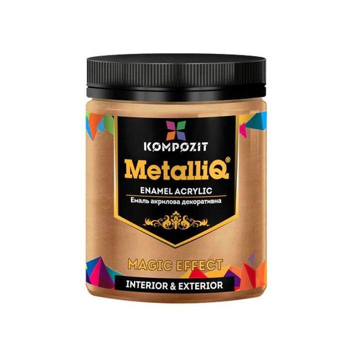 Farba akrylowa z efektem metalicznym 500 g | różne odcienie | Artmie