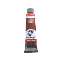 Farba akrylowa Van Gogh 40 ml – 411 - Sienna palona