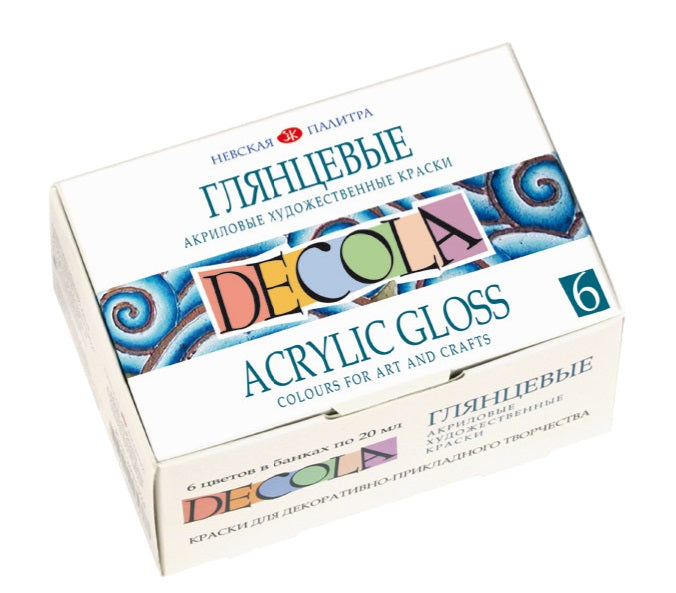 Akrylové farby DECOLA lesklé
