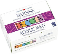 Farby akrylowe DECOLA matowe | różne zestawy | Artmie
