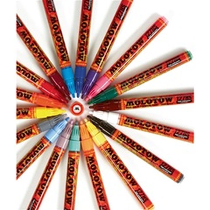 Akrylové fixky MOLOTOW - ONE4ALL 2mm | rôzne farby — obrázok 31