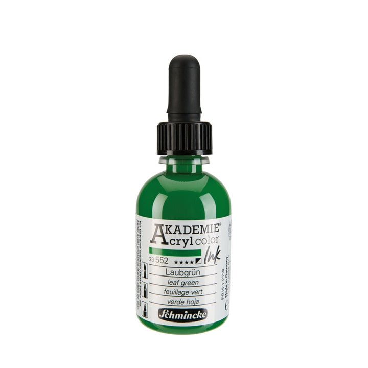 Tusz akrylowy Schmincke AKADEMIE 50 ml – 552 leaf zielona