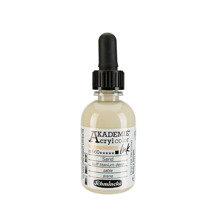 Tusz akrylowy Schmincke AKADEMIE 50 ml – 660 buff titanium deep